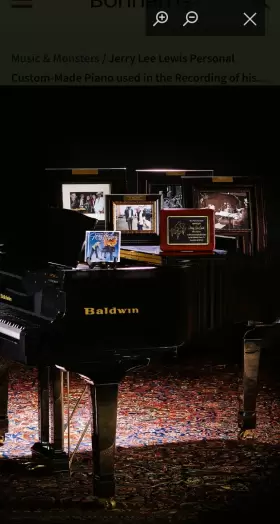 007091215 BALDWIN Jerry Lee Lewis Piano Authenticated #3