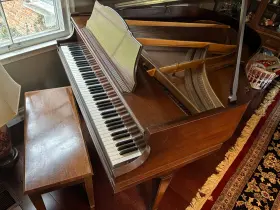 243846 BALDWIN Monarch Baby Piano Bench Finish