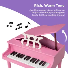 SKY698 BEST CHOICE PRODUCTS Kids Classic Wooden Mini Piano #3