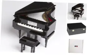 6121963 BROADWAY GIFTS Baby Piano Music Box Bench