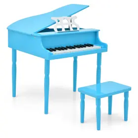M035NYA18603 COSTWAY Classic Baby Piano Toy Wood Bench Music