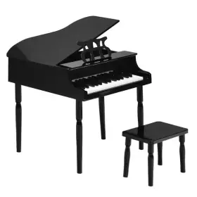 Costway Mu10035bk 30 Key Baby Grand Piano With Bench For Kids