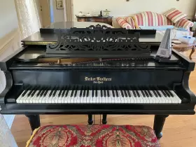 27485 DECKER BROTHERS Piano Maintained Tuned