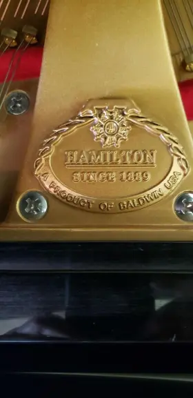 H396CCD HAMILTON Baldwin Baby Player Piano Glossy #3