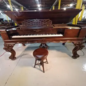8736 HAZELTON BROTHERS Bros Square Piano Rosewood Exquisite #3