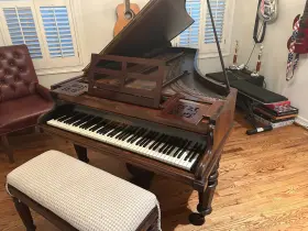 John Broadwood & Sons 33005 And 7ft Boudoir Grand Piano In Rosewood C.1890 - Ex. Condition