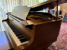 201683 KAWAI Piano Mahagony Bench #2