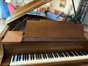 201683 KAWAI Piano Mahagony Bench #3