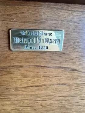 154962 KNABE Vertical Piano Metropolitan Opera #3