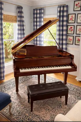 Knabe 63941 Wm And Co Serial N Baby Grand
