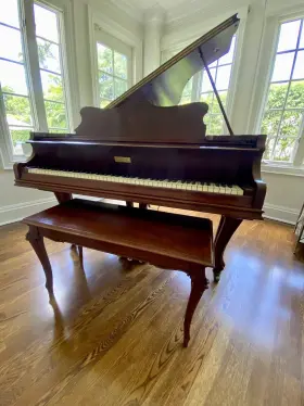 WKG-58 KNABE Louis Xv Baby Piano #3