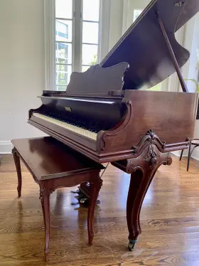 WKG-58 KNABE Louis Xv Baby Piano