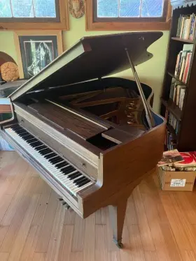 81217 LESTER Baby Piano Philadelphia Mahogany Wood #2