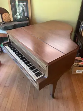 81217 LESTER Baby Piano Philadelphia Mahogany Wood #3