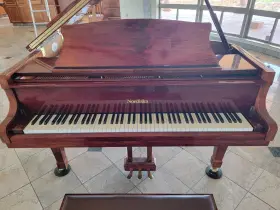 13116 NORDISKA Baby Piano Mahogany Dg #3