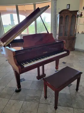 13116 NORDISKA Baby Piano Mahogany Dg