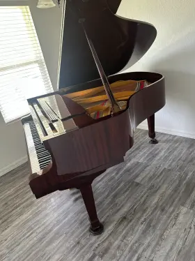 Petrof 525233 Model Iv / 3-a 5ft9 Inch Grand Piano In Cherry 1995 Voiced And Regulated