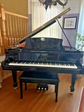 PS175 PRAMBERGER Piano Ebony Polish