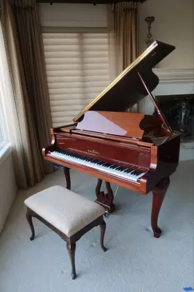 174C SCHIMMEL Mahogany Piano