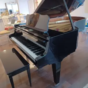 179100 SCHIMMEL Piano Bench Ebony #2