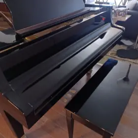179100 SCHIMMEL Piano Bench Ebony