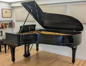 107715 STEINWAY SONS Piano Ebony High #2