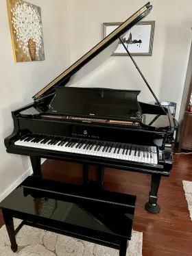 127513 STEINWAY SONS Piano Ebony