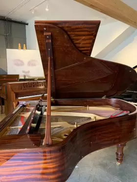 128889 STEINWAY SONS Piano Ribbon Mahogany #3