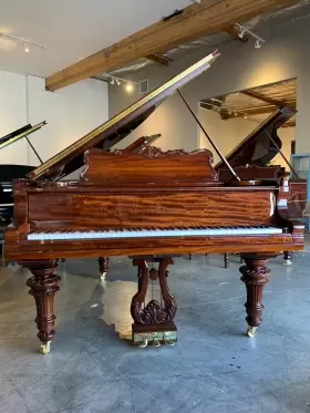 128889 STEINWAY SONS Piano Ribbon Mahogany