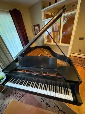 Steinway & Sons 180920 M Grand Piano 1918 5ft7 Inch Satin Ebony