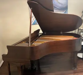 Steinway & Sons 206584 Baby Grand Model M Beautiful Condition 5ft7ftft Mahogany Color
