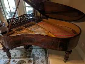 212561 STEINWAY SONS Piano Pyramid Mahogany #2