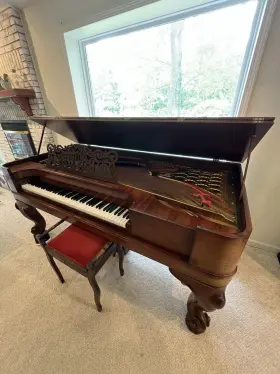 21604 STEINWAY SONS Square Piano History