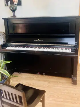 Steinway & Sons 216192 And Vertegrand Piano Model K Black Ebony With Humidifier