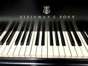 275053 STEINWAY SONS Piano Ebony #2