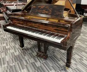 291523 STEINWAY SONS Piano Picarzo Macassar Ebony