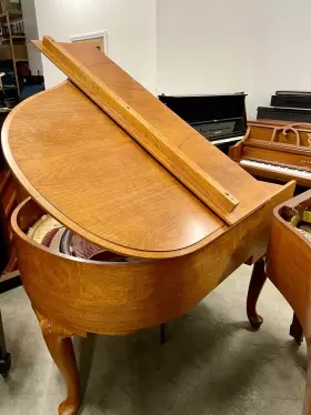 308309 STEINWAY SONS Chippendale Baby Piano #3