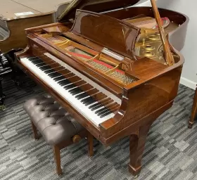 310526 STEINWAY SONS Piano Picarzo Videos Mahogany
