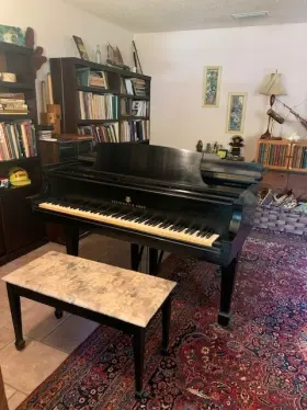 385900 STEINWAY SONS Piano Ebony Single