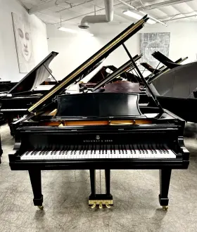 Steinway & Sons 496872 B Grand Piano 6ft11 Inch Satin Ebony