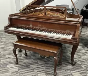 538953 STEINWAY SONS Chippendale Piano Picarzo Mahogany