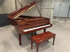 Steinway & Sons 584538 2009 Model A 6ft 2 Inch Kewazinga Bubinga Truly One Of Kind Steinway & Sons 584538 2009 Model A 6ft 2 Inch Kewazinga Bubinga Truly One Of Kind