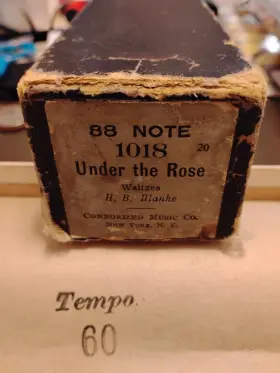 1018 WURLITZER Notas Piano #2