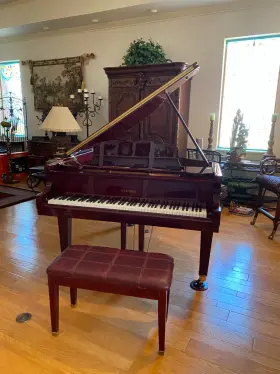 C137 WURLITZER Mahogany Piano