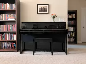 NU1X YAMAHA Ebony Avantgrand Hybrid Piano #2
