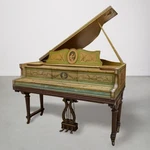 Weber Venetian Style Baby Grand Piano W/aeolian Pianola Iris Apfel Collection. Fixed Price $9600.00.