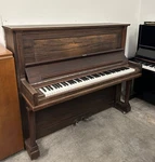 Steinway K Upright Piano 52" Satin Walnut. Fixed Price $5995.00.