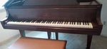 Steinway And Sons Baby Grand Piano, Model S, 5' 1" Mahogany.... Fixed Price $9250.00.