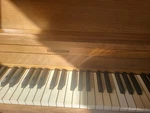 Hamilton Upright Piano Oak Wood Finish 88 Keys 3 Pedals Blond Wood.. Fixed Price $750.00.