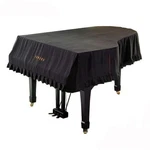 Yamaha Gpfcc1-1 Full Cover Black For Grand Piano C1 G1 Gc Series With Red Lining. Fixed Price $239.85.